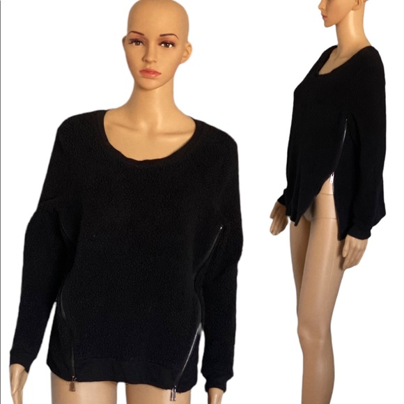 Foreign Exchange sweater, size S black - Picture 2 of 5